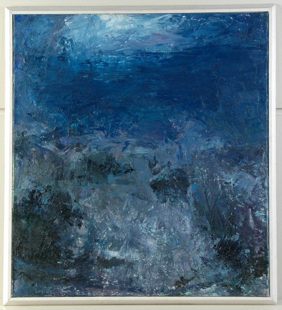 Richard van Dijk - maanlicht - olieverf-doek - 90 x 100